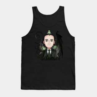 H.P. Lovecraft: The Master of Horror, A Tribute to The Author Tank Top